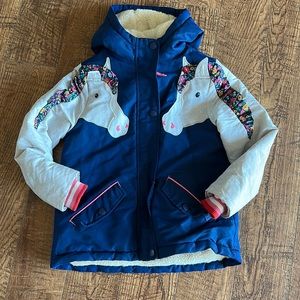 Mini Boden 6/7 Pony Coat